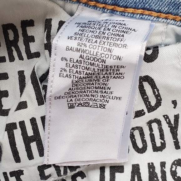 True Religion 24 Y2K Indie Sleeze Hippie Grunge Mid Rise Shadow Hem Skinny Jeans - Picture 13 of 13